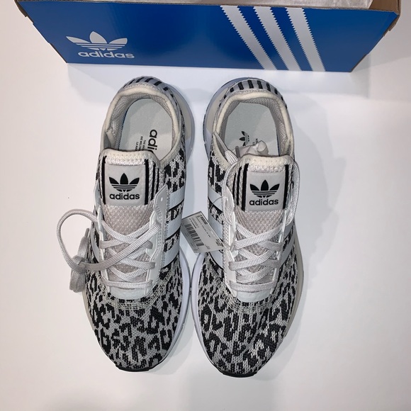 adidas swift leopard sneakers